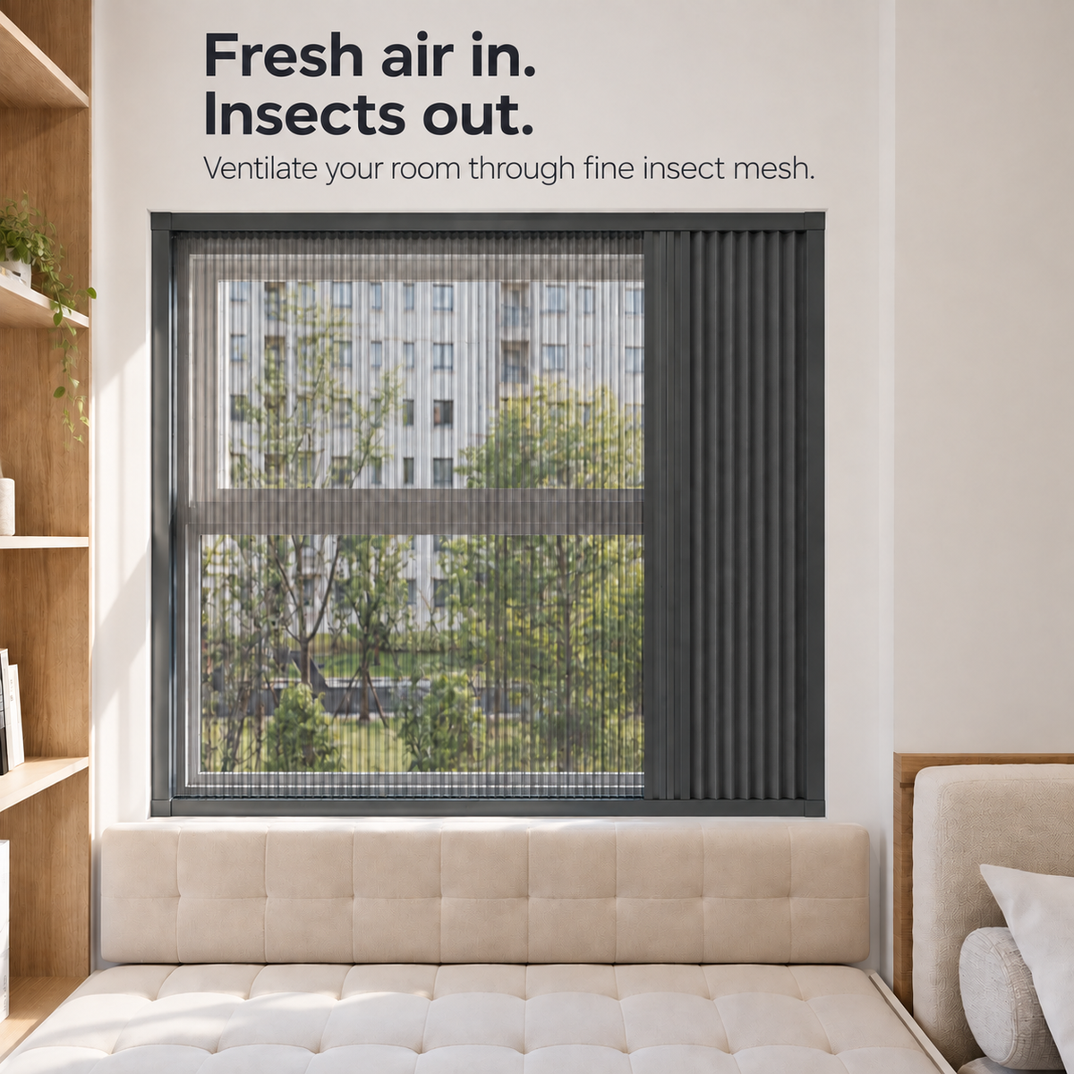 No Drill Perfect Fit Fly Screen