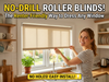 No Drill Roller Blinds: The Renter-Friendly Way to Dress Any Window