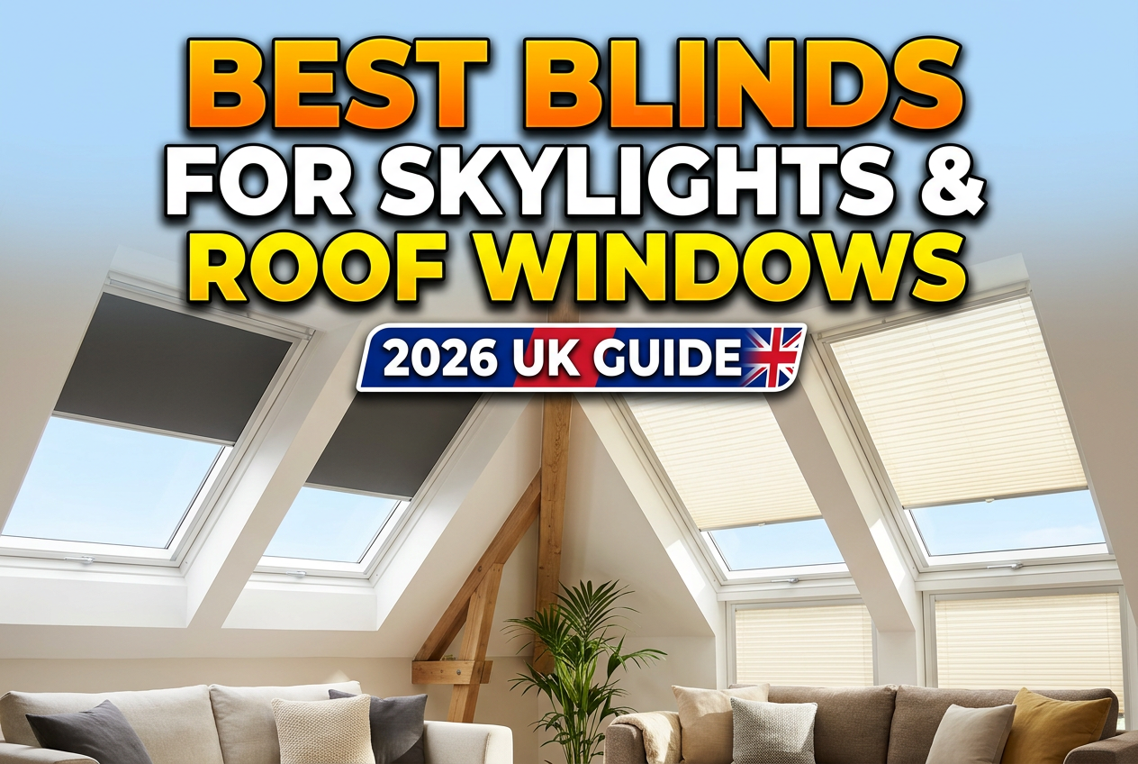 Best Blinds for Skylight and Roof Windows (2026 UK Guide)– 1Clickblinds