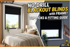 Framed Blackout Blinds: Complete Guide to No-Light-Gap Solutions