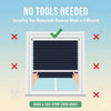 No Tools Needed: Installing Your Honeycomb Blackout Blinds in 5 Minutes