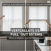 Vertical Slats vs. Full Vertical Blind Systems: When Should You Replace Just the Louvres?