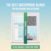 The Best Waterproof Blinds for Bathrooms and Kitchens (Durability Ranked)